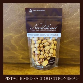 Pistacie med salt og citronsmag