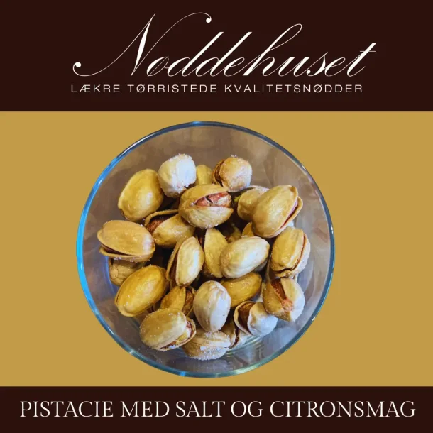Pistacie med salt og citronsmag